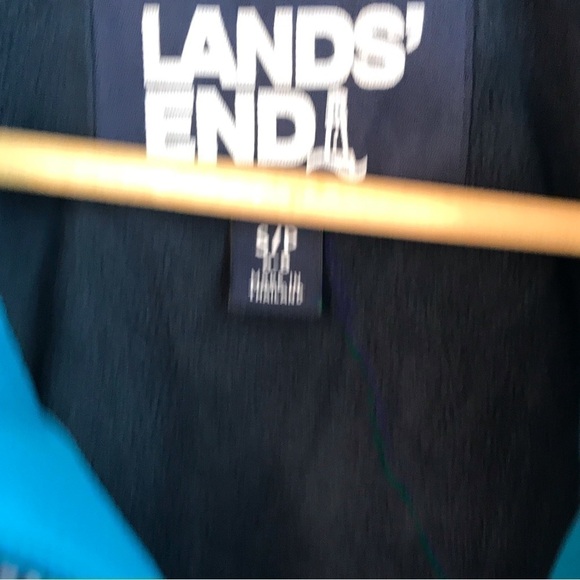 𝅺land’s End women’s size S Squall Parka. Teal. BNWOT. - Picture 3 of 10